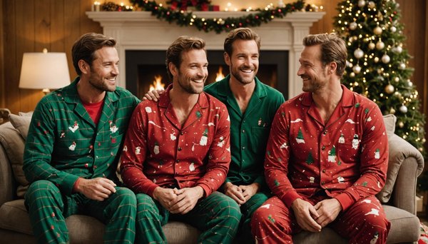 Pyjama noël homme : confort et esprit festif pour les fêtes